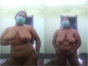 Sexy Boudi Bathing part 2